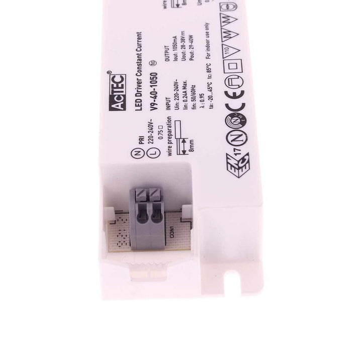 Led Driver CC Corrente Costante 1050mA 28V-38VDC Per Alimentare Led Max 40W