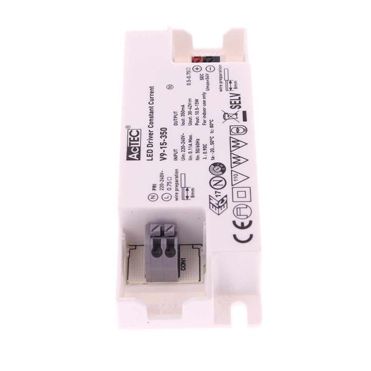 Led Driver CC Corrente Costante 350mA 30V-42VDC Per Alimentare Led Max 15W