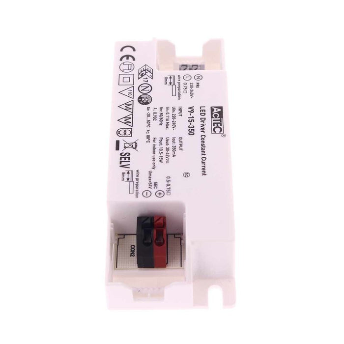 Led Driver CC Corrente Costante 350mA 30V-42VDC Per Alimentare Led Max 15W