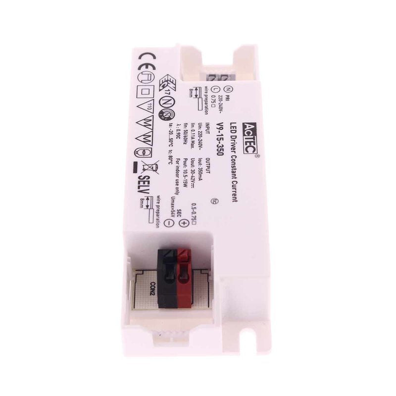Led Driver CC Corrente Costante 350mA 30V-42VDC Per Alimentare Led Max 15W