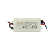 Led Driver CC MW MEAN WELL APC-16-350 Trasformatore 350mA 12V-48V DC 16W Corrente Costante IP42