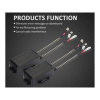 Led Warning Canceller H1 H3 12V Filtro Resistenza Cancella Errore Kit Full Led