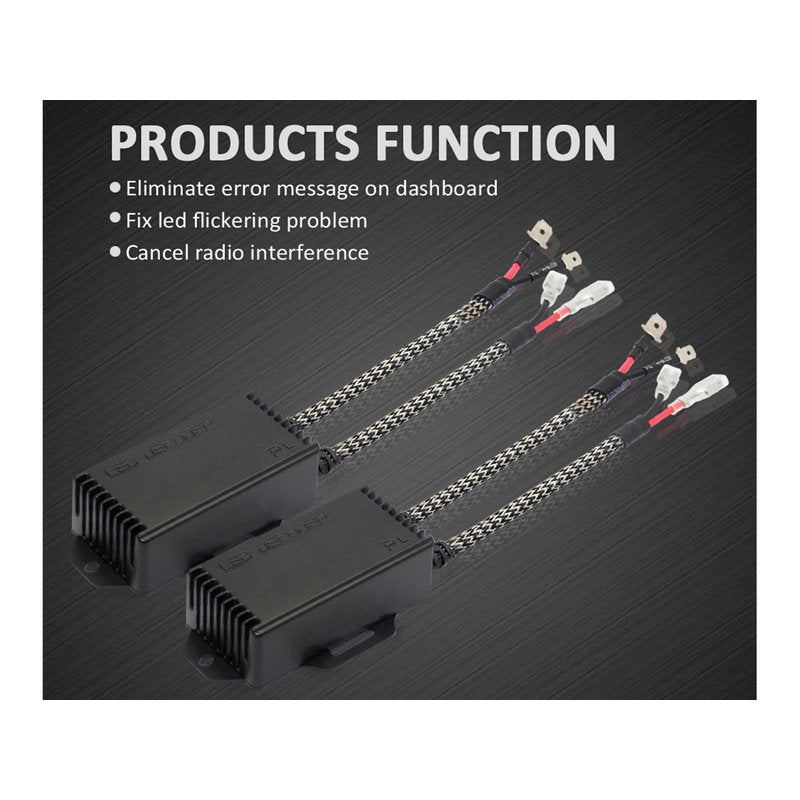 Led Warning Canceller H1 H3 12V Filtro Resistenza Cancella Errore Kit Full Led