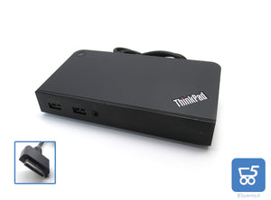 Lenovo ThinkPad OneLink + Dock 40A4 DU904751 USB 3.0 DP VGA RJ45 - No Alimentatore