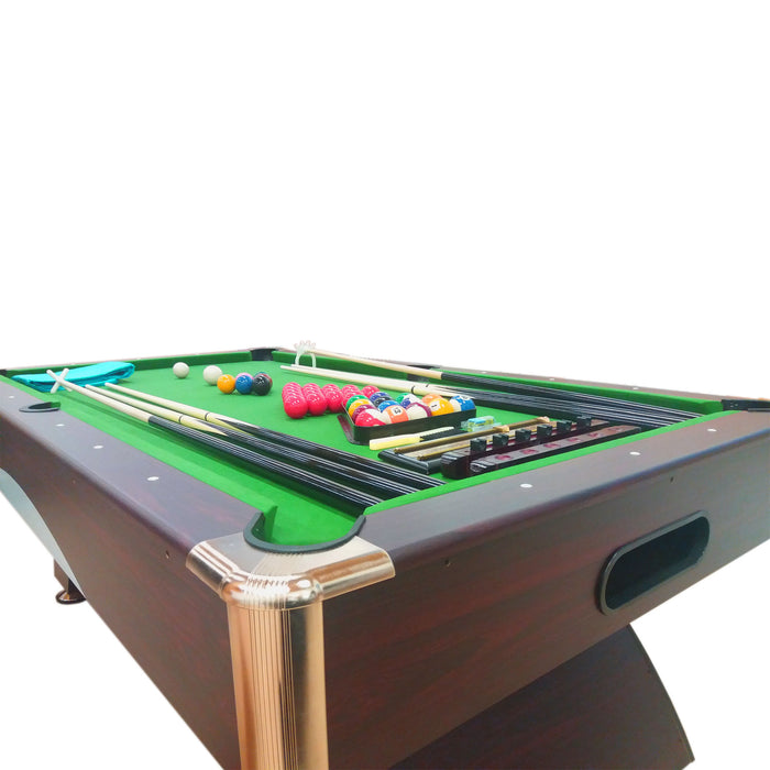 Tavolo da biliardo 8 piedi moderno completo di accessori – Leonida