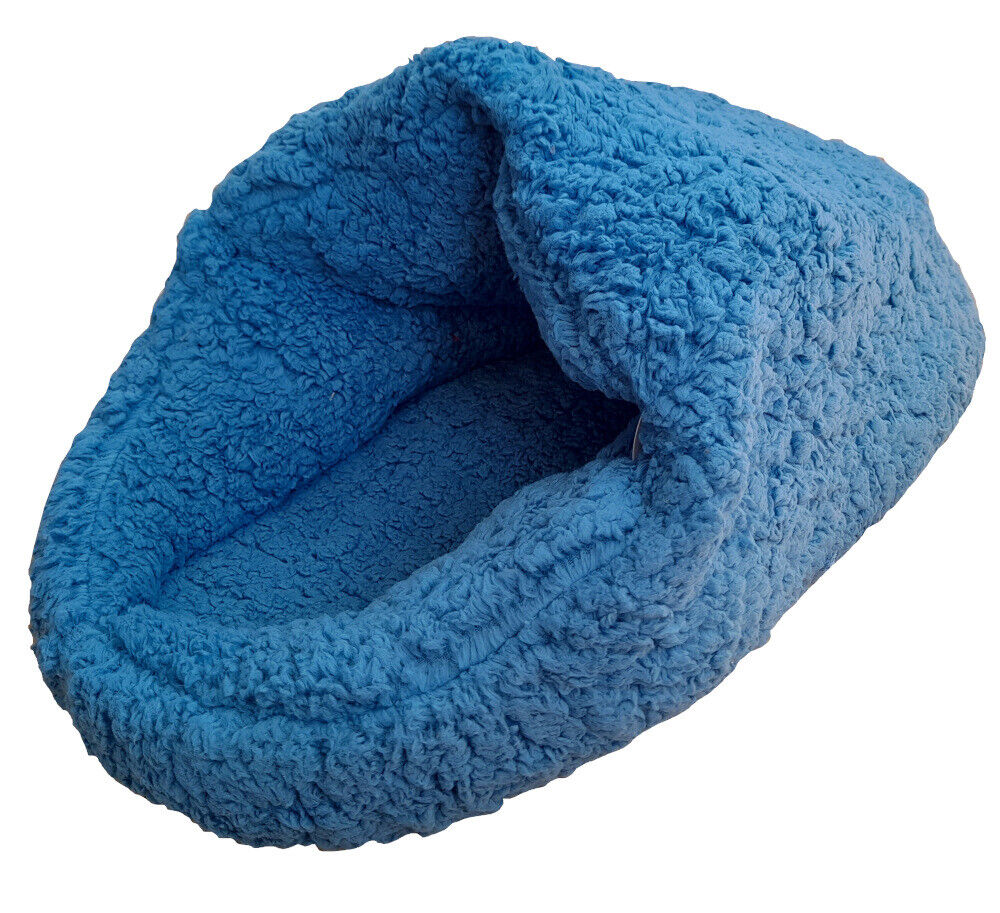 Lettino sacco a pelo cestino per cani gatti morbida coperta 65x30x30cm Art.189