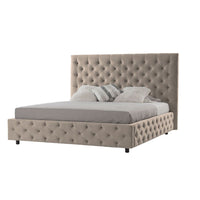 Letto matrimoniale contenitore Sondrio tortora