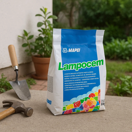 Cemento presa rapida riparazioni veloci casa giardino fissaggio lampocem 2 kg