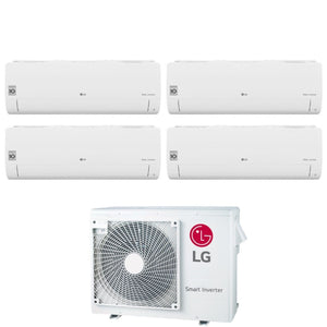 Climatizzatore Condizionatore LG Quadri Split Inverter serie LIBERO SMART 9+9+9+12 con MU4R25 U40 R-32 Wi-Fi Integrato 9000+9000+9000+12000
