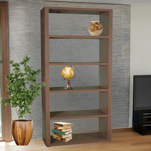 Libreria Himalaya teak 90 x 33.8 x 210 H cm.