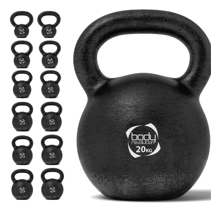 Kettlebell in ghisa 20 kg Body Revolution – Allenamento a casa