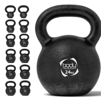 Kettlebell 24kg Body Revolution – Manico comodo, base stabile