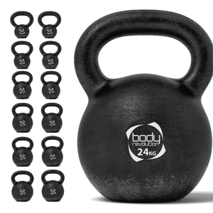 Kettlebell 24kg Body Revolution – Manico comodo, base stabile