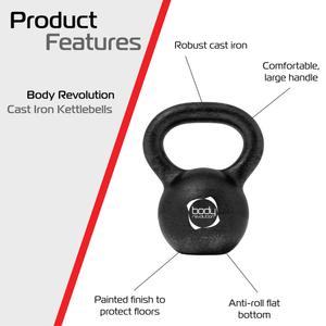 Kettlebell 8kg ghisa – Allenamento casa e palestra