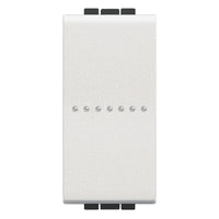 Bticino Living Light deviatore assiale 1P 10A 1m bianco N4053N