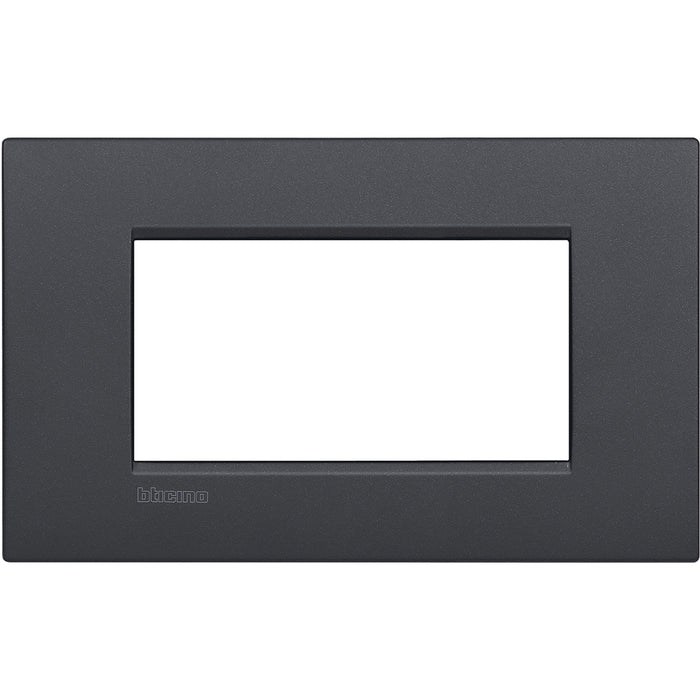 Bticino Living Light placca 4P antracite LNC4804AR