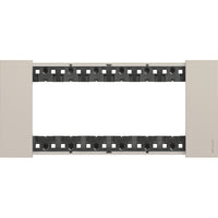 Bticino Living NOW placca 506 6P Moduli SABBIA KA4806KM