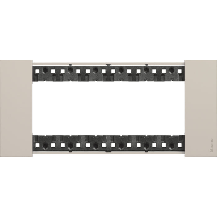 Bticino Living NOW placca 506 6P Moduli SABBIA KA4806KM