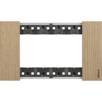 Living Now Placca 504 4 moduli Colore Legno Rovere KA4804LM