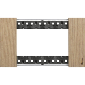 Living Now Placca 504 4 moduli Colore Legno Rovere KA4804LM