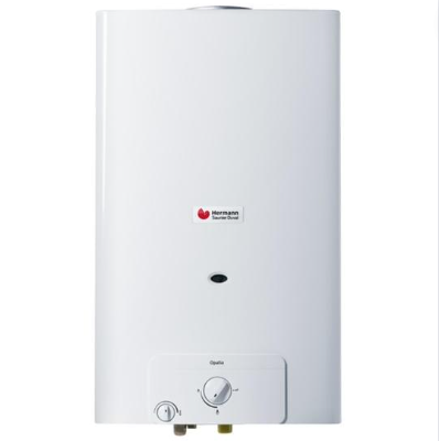 Hermann scaldabagno opalia c 11/1 lix low nox 16,9kw camera aperta gpl bianco