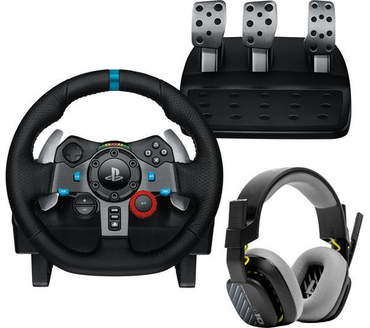 Logitech G29 Driving Force inkl Headset A10 Bundle
