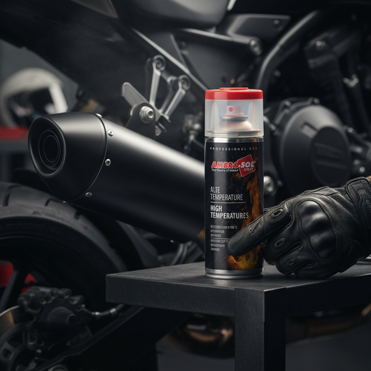 Vernice spray alte temperature trasparente 400 ml