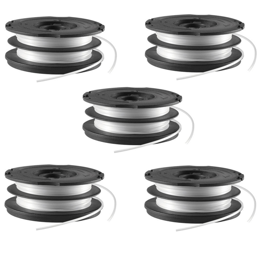 Multipack da 5 rocchetti e filo reflex plus 1,5 mm a6495 black+decker