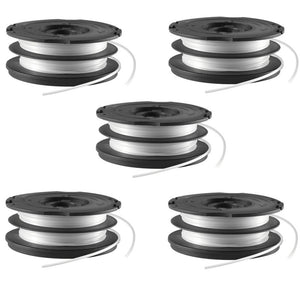 Multipack da 5 rocchetti e filo reflex plus 1,5 mm a6495 black+decker