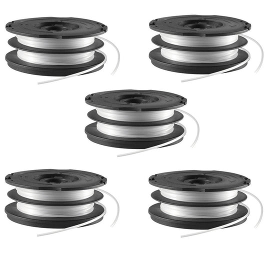 Multipack da 5 rocchetti e filo reflex plus 1,5 mm a6495 black+decker