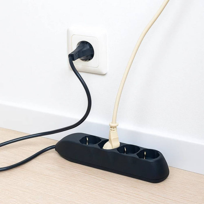 Bticino multipresa poker 3680g antracite 4 prese 16a con cavo e spina