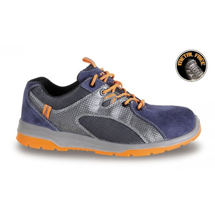 Beta scarpe in pelle scamosciata con inserti in nylon mesh e pu numero 37 7313b