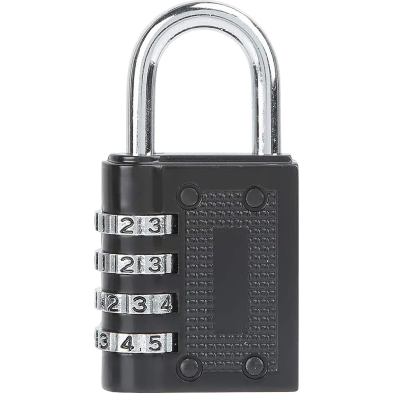 Lucchetto Combinazione a 4 Cifre Lucchetto Armadietto Palestra nero 66479