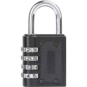 Lucchetto Combinazione a 4 Cifre Lucchetto Armadietto Palestra nero 66479