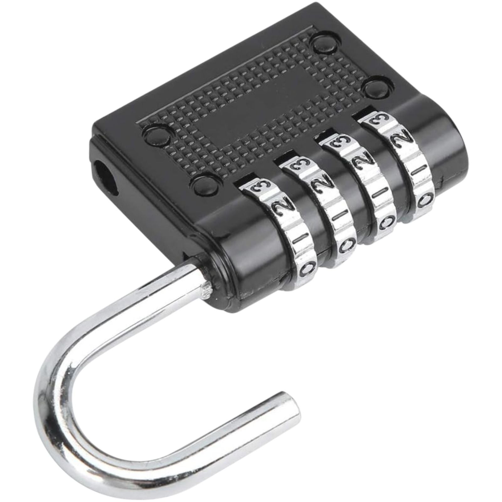 Lucchetto Combinazione a 4 Cifre Lucchetto Armadietto Palestra nero 66479