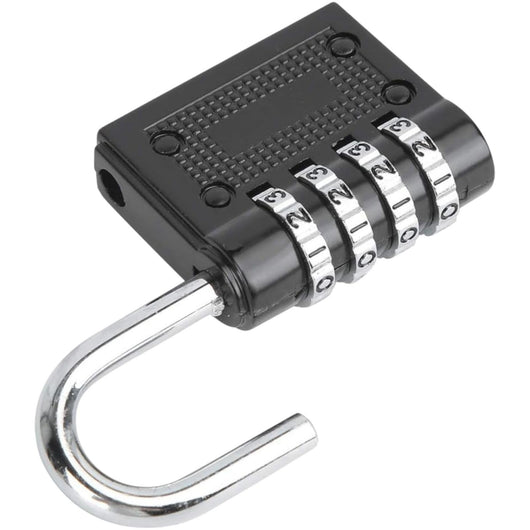 Lucchetto Combinazione a 4 Cifre Lucchetto Armadietto Palestra nero 66479