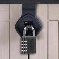 Lucchetto Combinazione a 4 Cifre Lucchetto Armadietto Palestra nero 66479