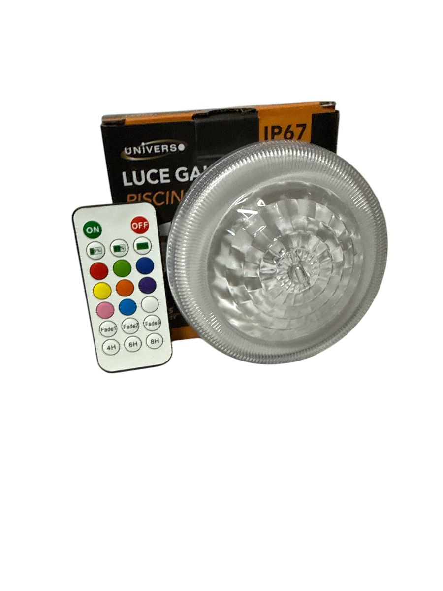 Luce Galleggiante Piscina RGB Solare con Telecomando