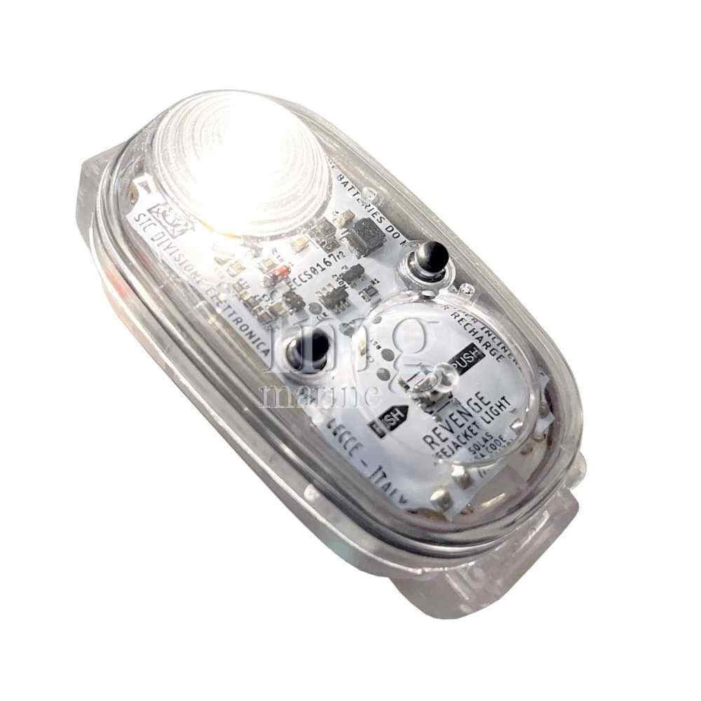 Luce a LED SOLAS / MED per giubbotti di salvataggi