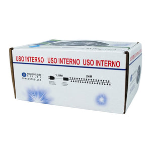 Luci Per Natale Catena 300 Led 24M Colore Blu IP44 Lucciole Per Decorazione Natalizie Con Filo Verde