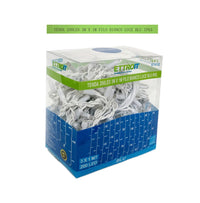 Luci natale tenda luminosa decorazioni Natalizie 200 led reflex 3 mt x 1 mt effetto flash luca Blu + luce bianca impermeabile IP65 Raccordabile