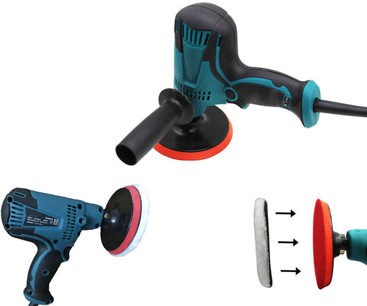 Lucidatrice Professionale Levigatrice Auto Carrozzeria Lucidatore 125mm 600watt