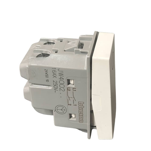 Bticino jw4002 interruttore bipolare 2p 16a 250vac bianco modulare