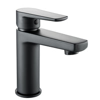 Coppia miscelatore rubinetto bidet e miscelatore lavabo linea africa nero opaco