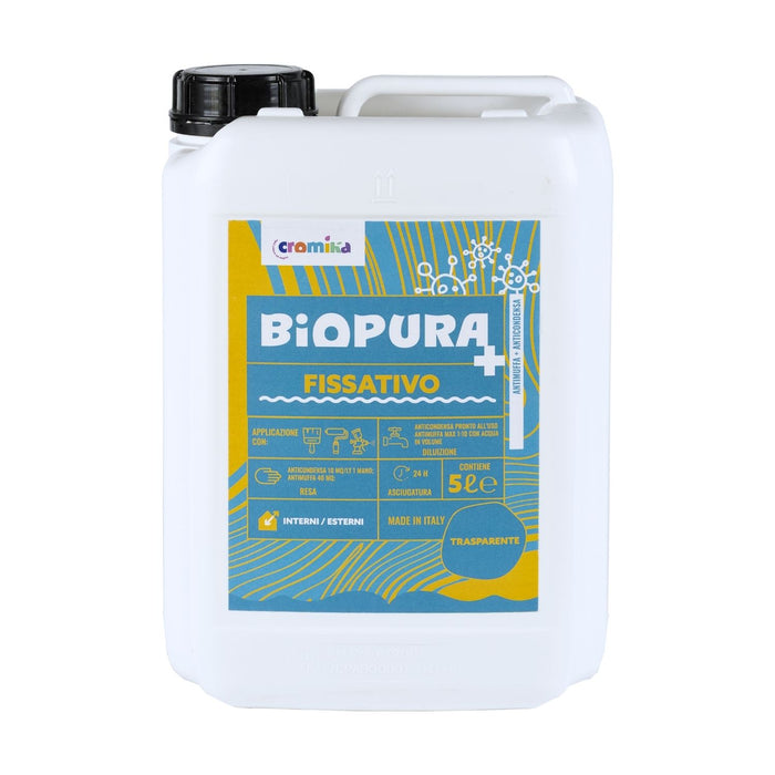 Fissativo antimuffa anticondensa alta concentrazione linea biopura cromika *** formato 5 lt, confezione 1