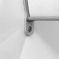 Targa a bandiera bifacciale