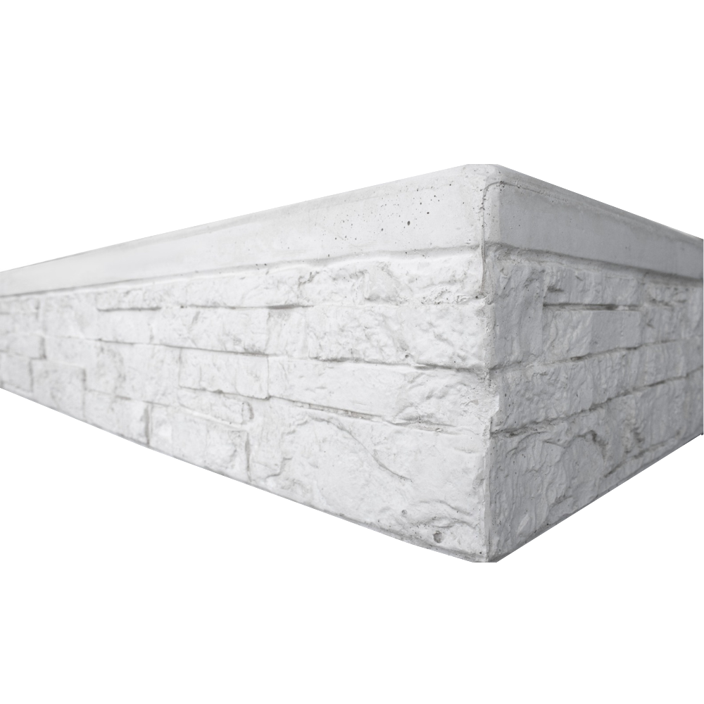 Pilozza lavabo calcestruzzo cemento serie muraglietto giardini lavanderie *** misure 100 x 50 x h.20 cm, confezione 1