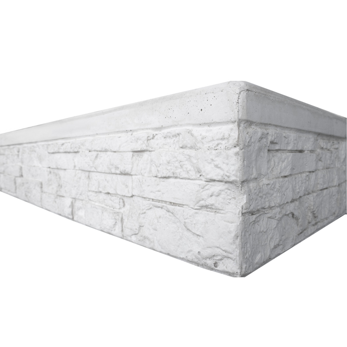 Pilozza lavabo calcestruzzo cemento serie muraglietto giardini lavanderie *** misure 100 x 50 x h.20 cm, confezione 1