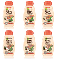 Shampoo 2in1 garnier ultra dolce latte di vaniglia 6 confezioni da 300 ml