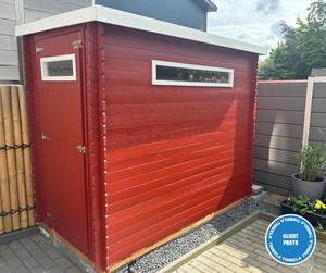 Casetta da Giardino in Legno  CON PAVIMENTO TRATTATO - 2.36m2 -  TIMBELA M306A+M306G